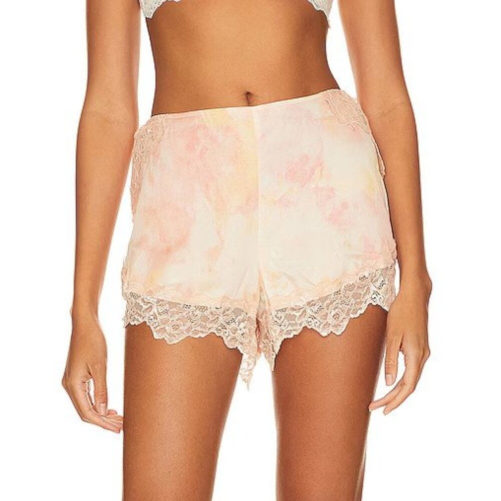 Free People Intimately Moonbeams Satin Shorts